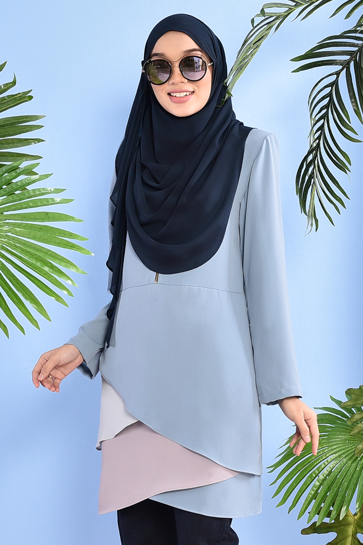Blouse Paddlepop - Ice Blue