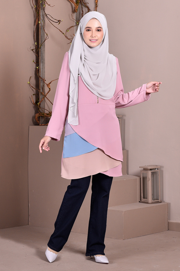 Blouse Paddlepop - Rainbow Pink