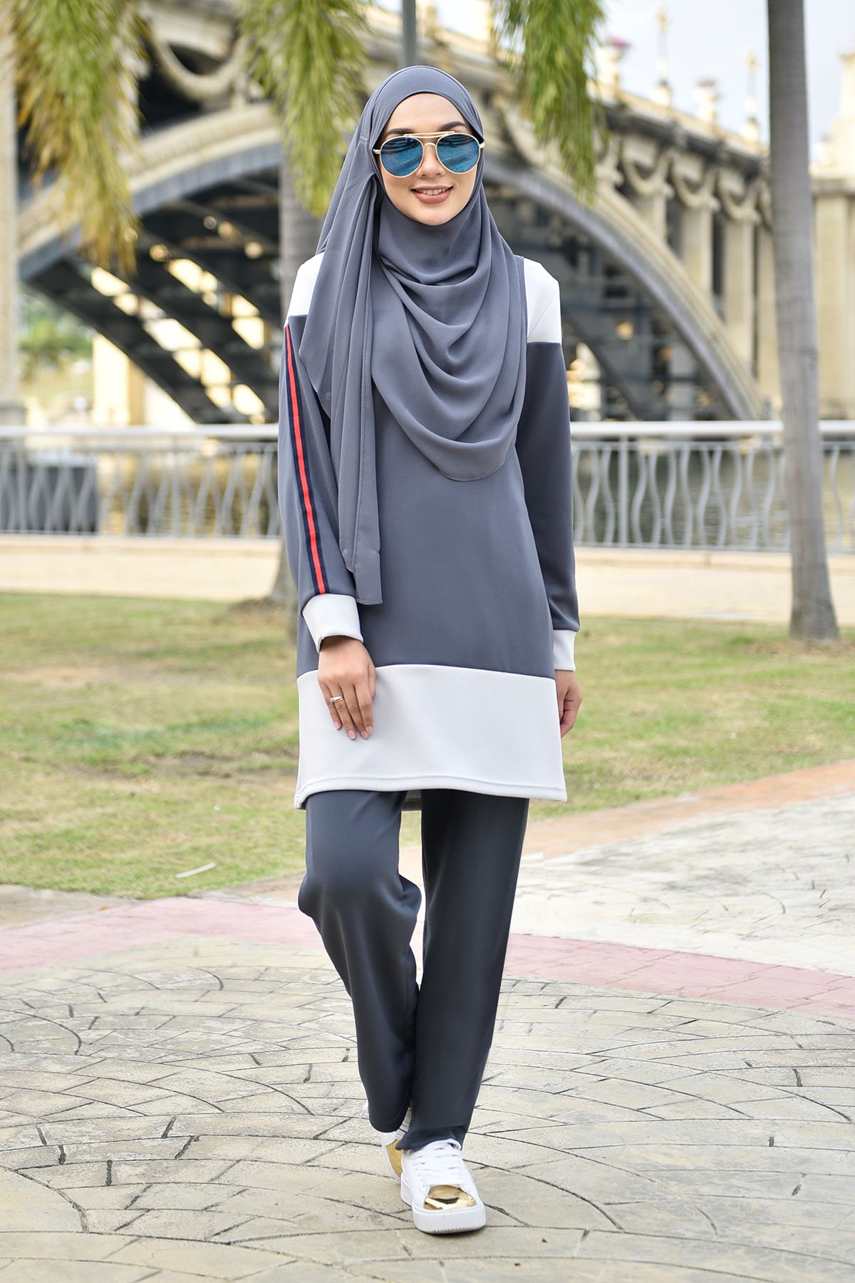 Blouse Rome - Silver Shine