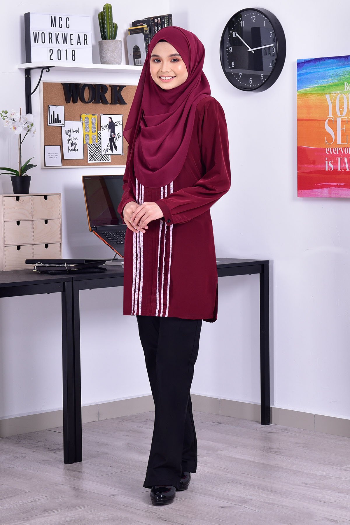 Blouse Verona Lace – Red