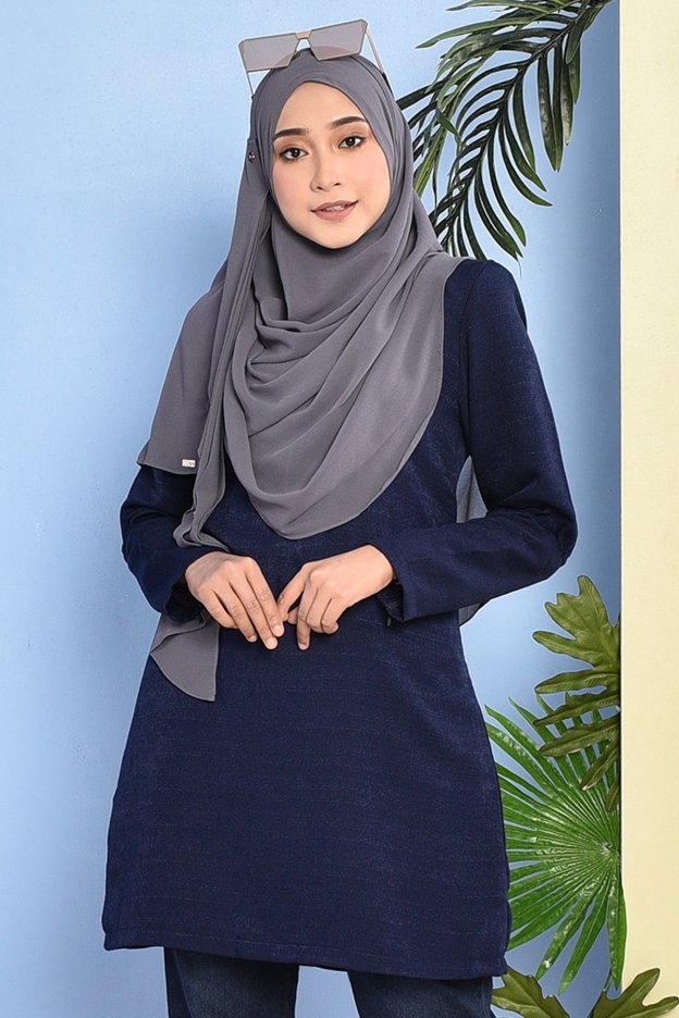 Blouse Vivy - Marine Blue