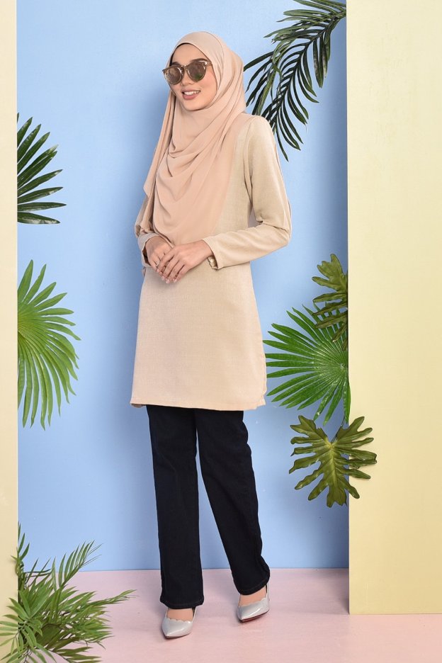 Blouse Vivy - Milk Tea