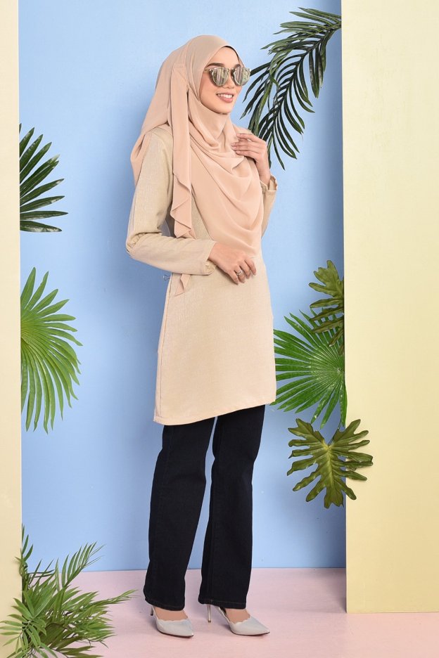 Blouse Vivy - Milk Tea