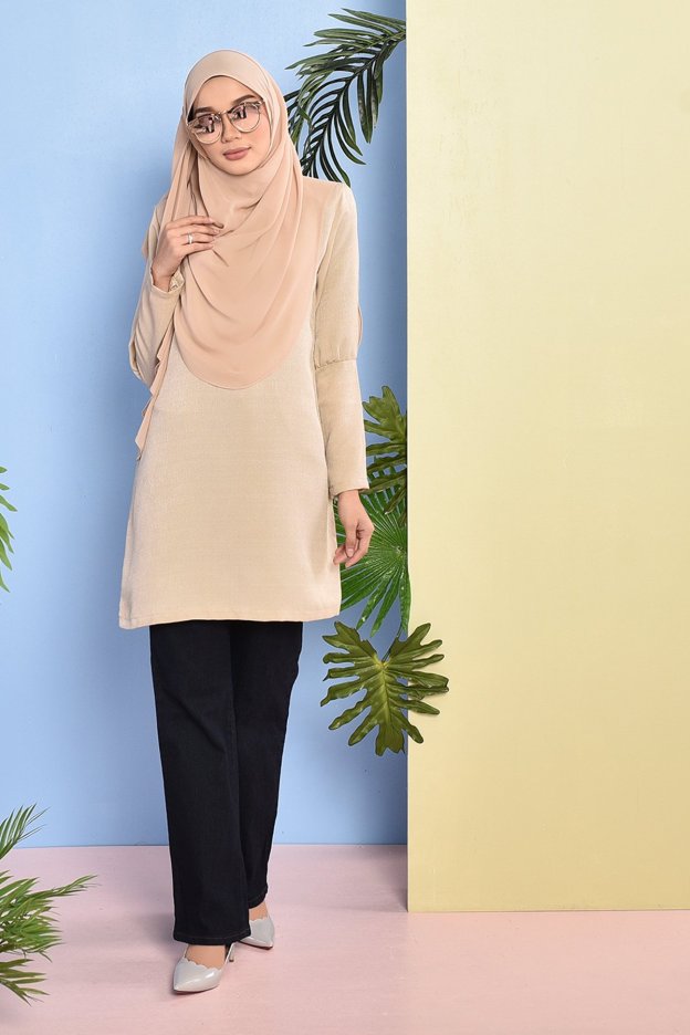 Blouse Vivy - Milk Tea