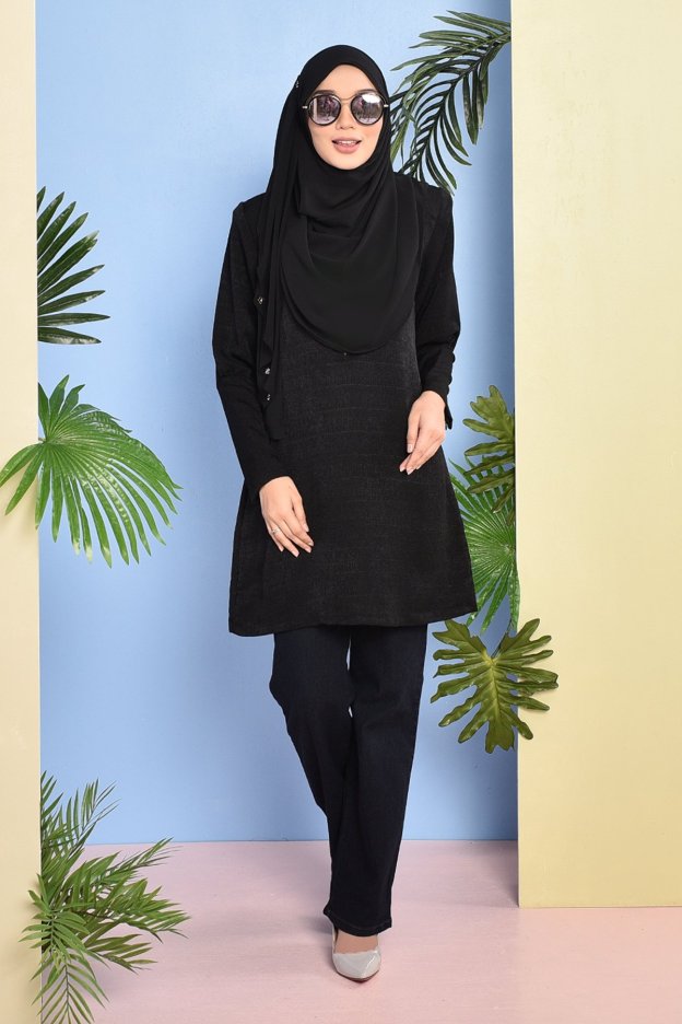 Blouse Vivy - Coal Black