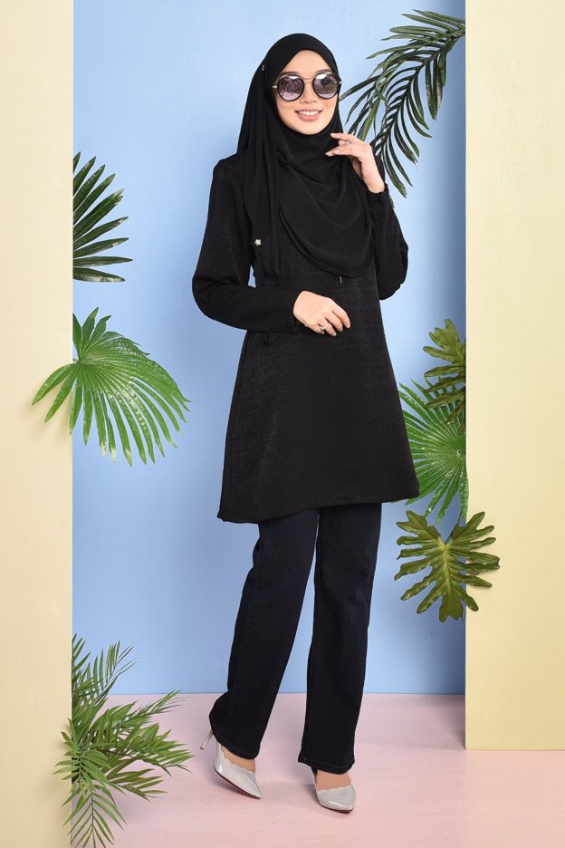 Blouse Vivy - Coal Black