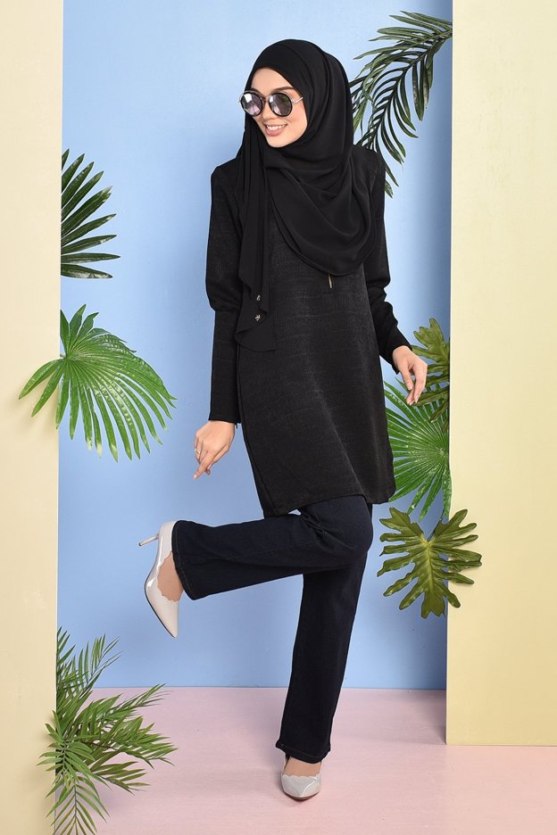 Blouse Vivy - Coal Black