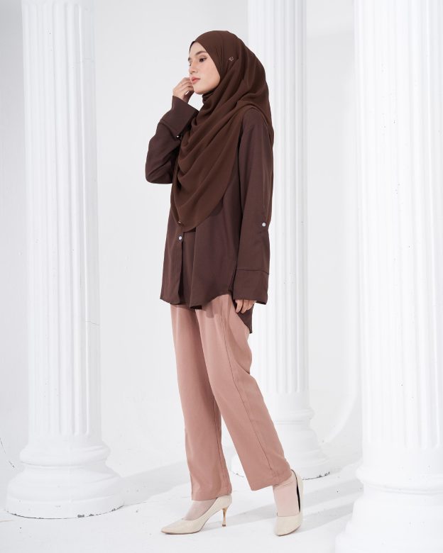 Blouse Lily - Dark Brown