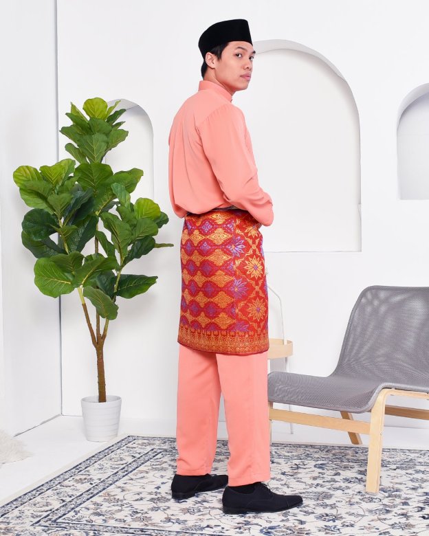 Baju Melayu Yusuf Slim Fit – Coralette