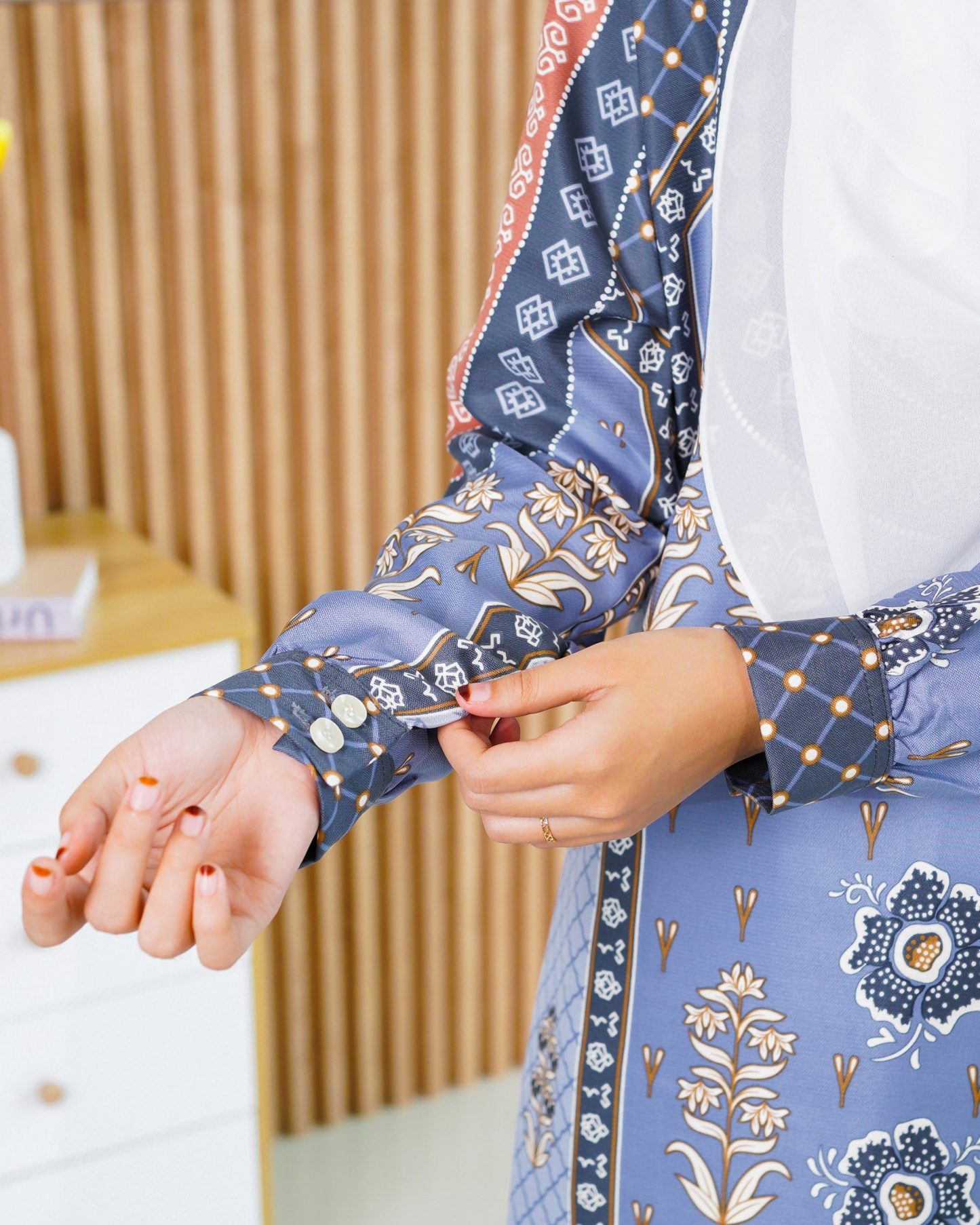 Blouse Iryani - Pewter Slate