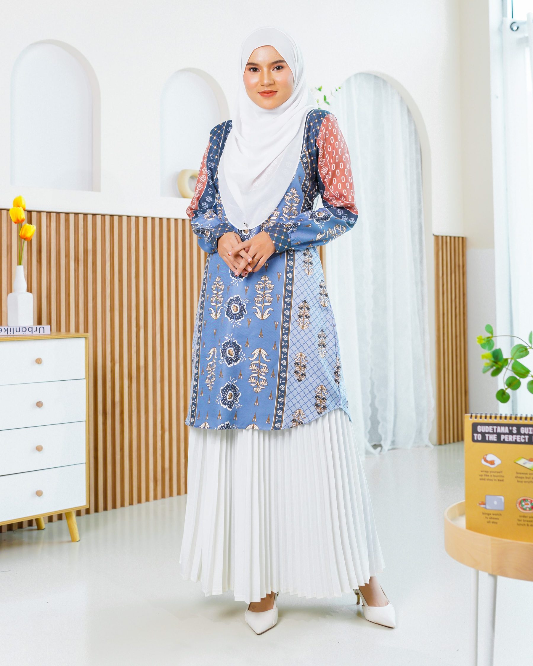 Blouse Iryani - Pewter Slate