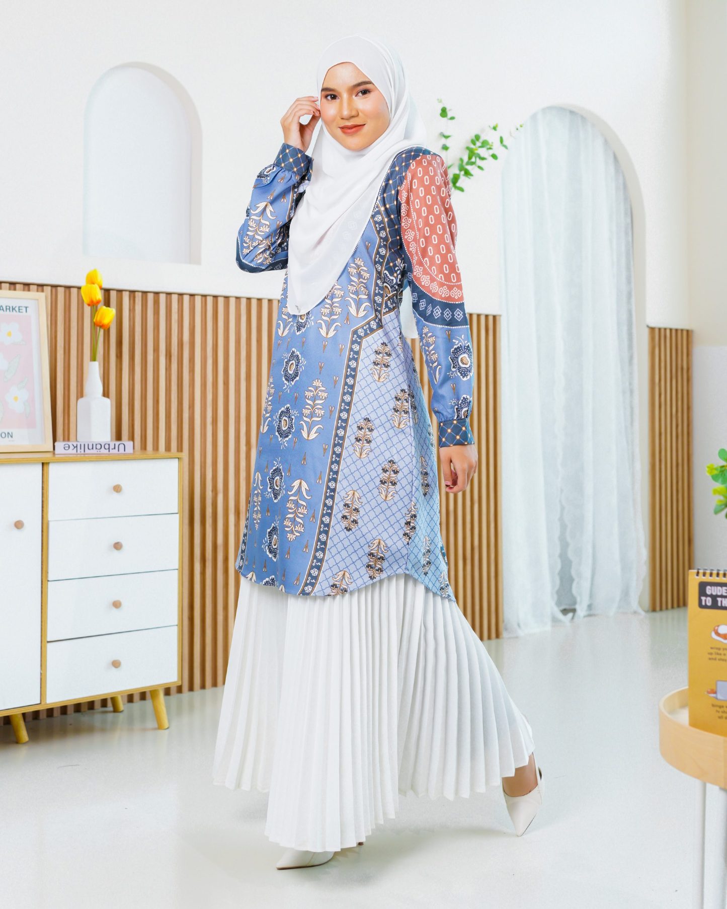 Blouse Iryani - Pewter Slate