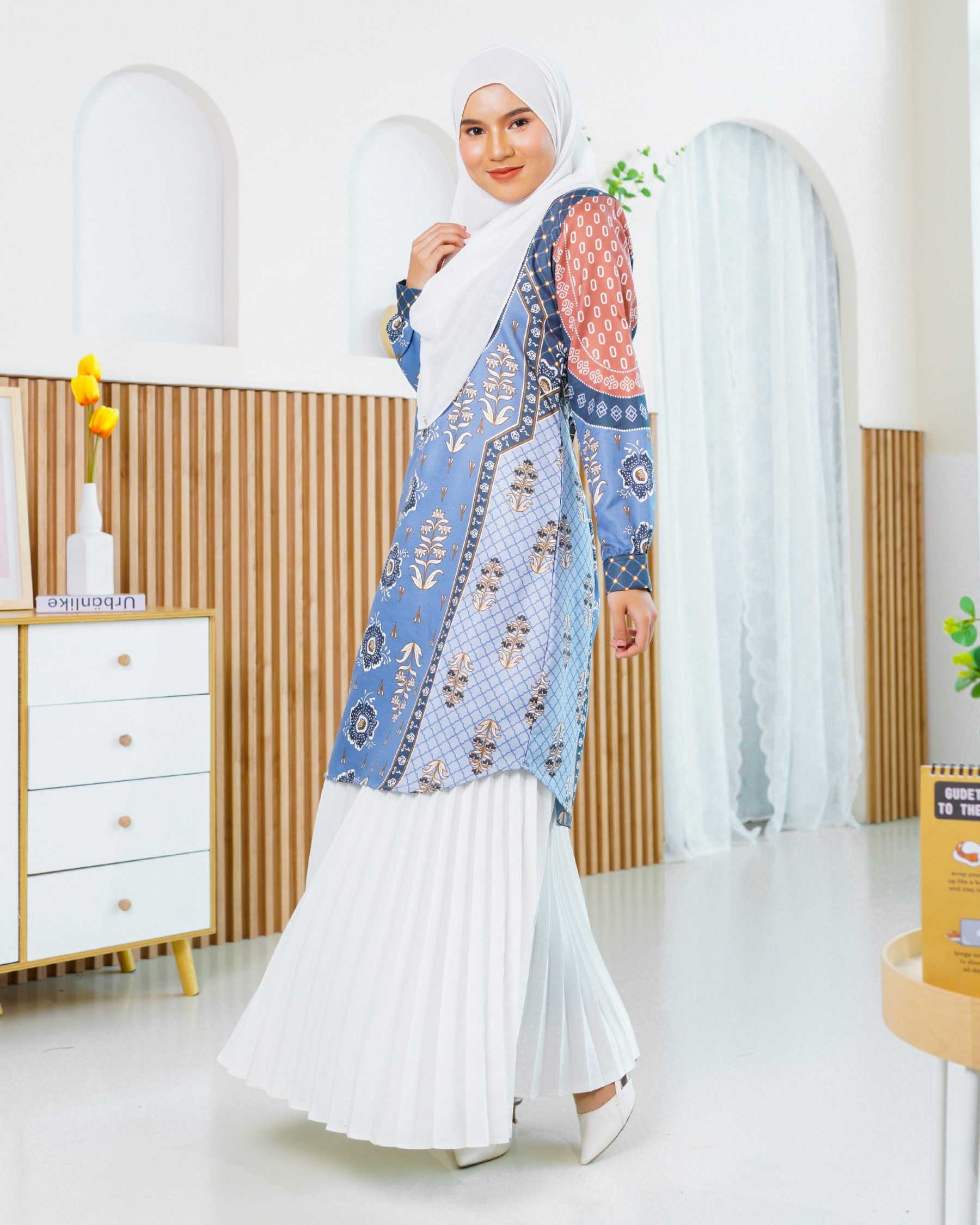 Blouse Iryani - Pewter Slate