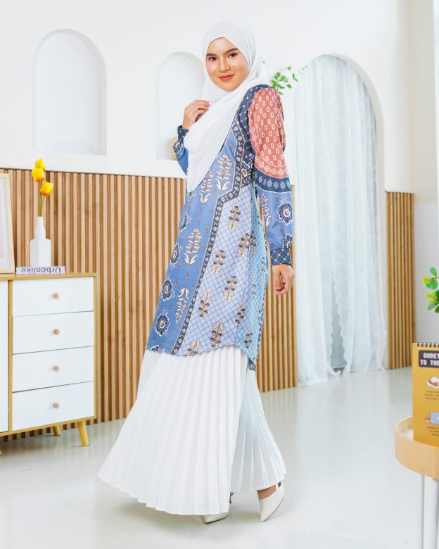 Blouse Iryani - Pewter Slate