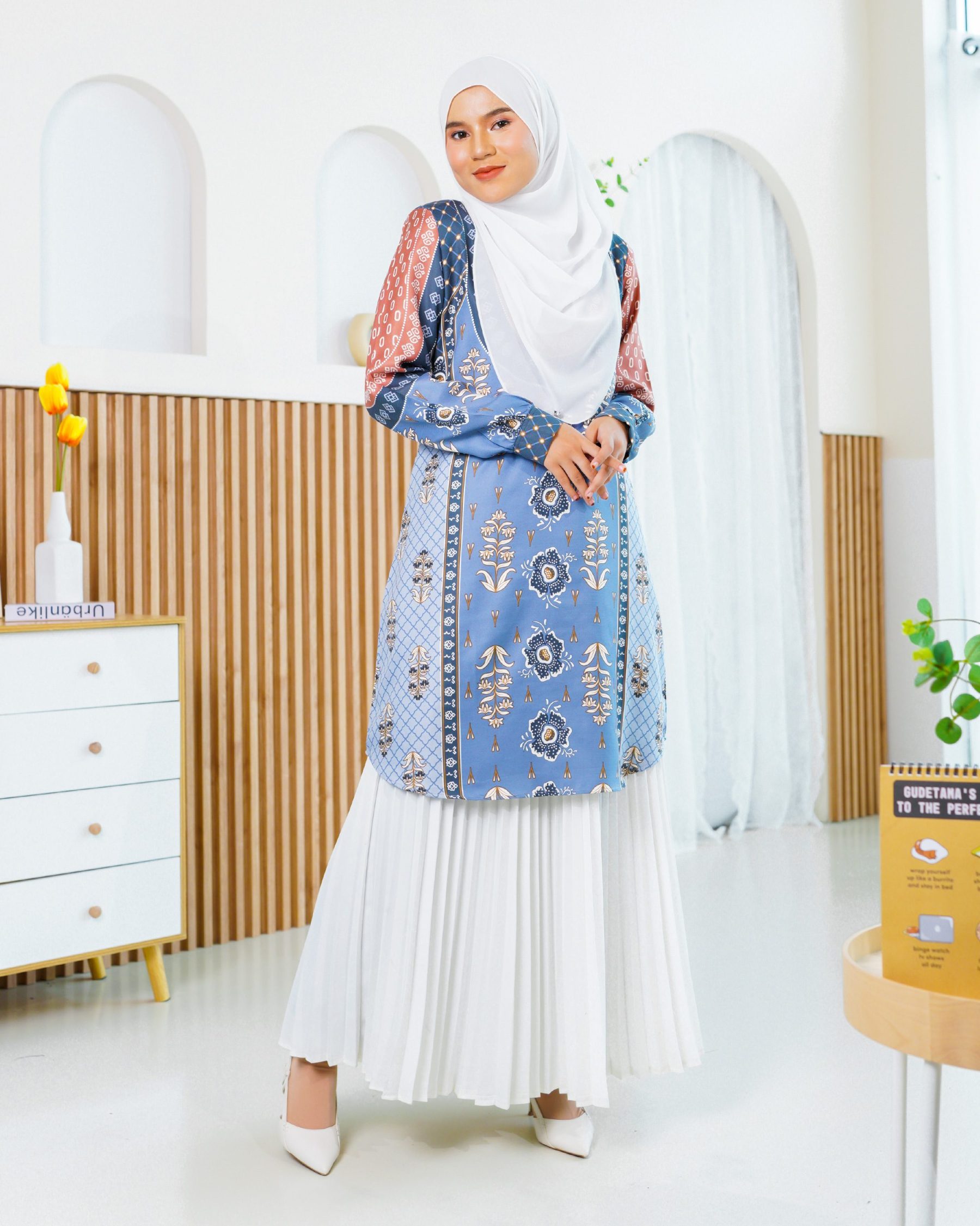Blouse Iryani - Pewter Slate