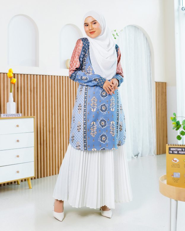 Blouse Iryani - Pewter Slate