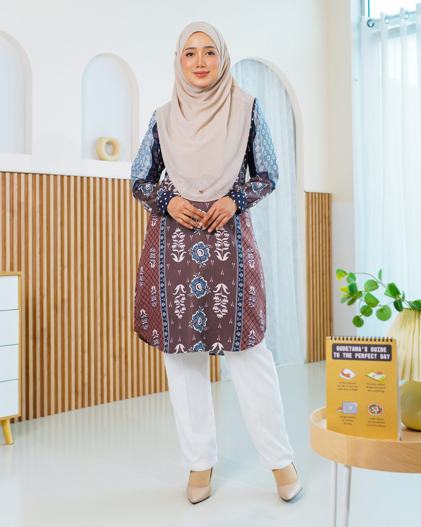 Blouse Iryani - Umber Brown