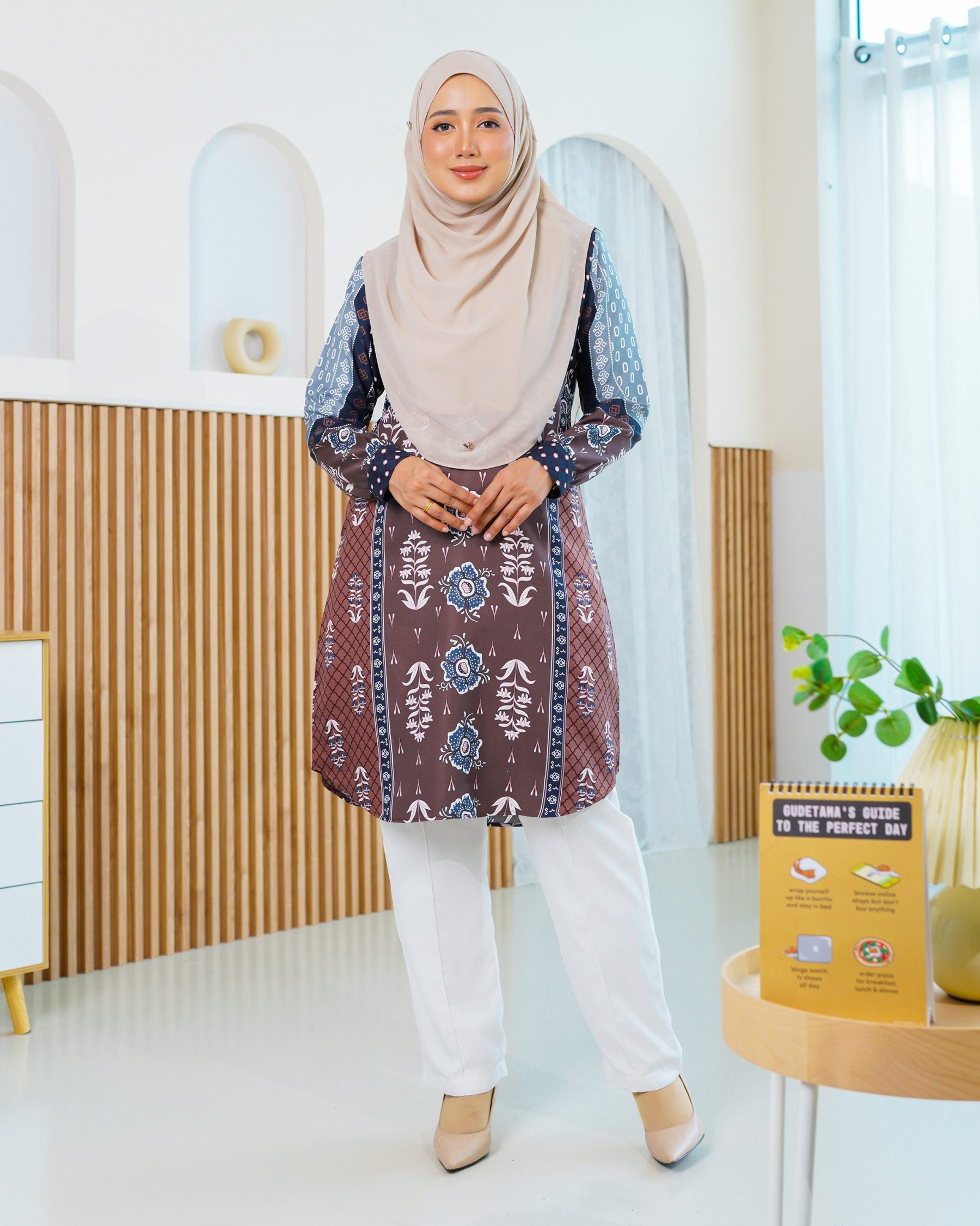 Blouse Iryani - Umber Brown