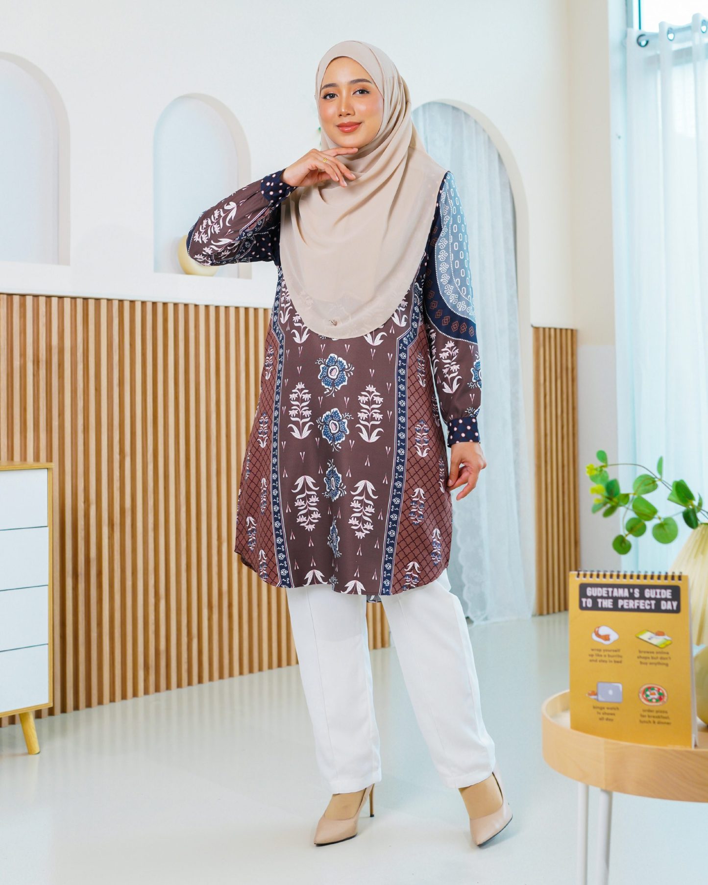Blouse Iryani - Umber Brown
