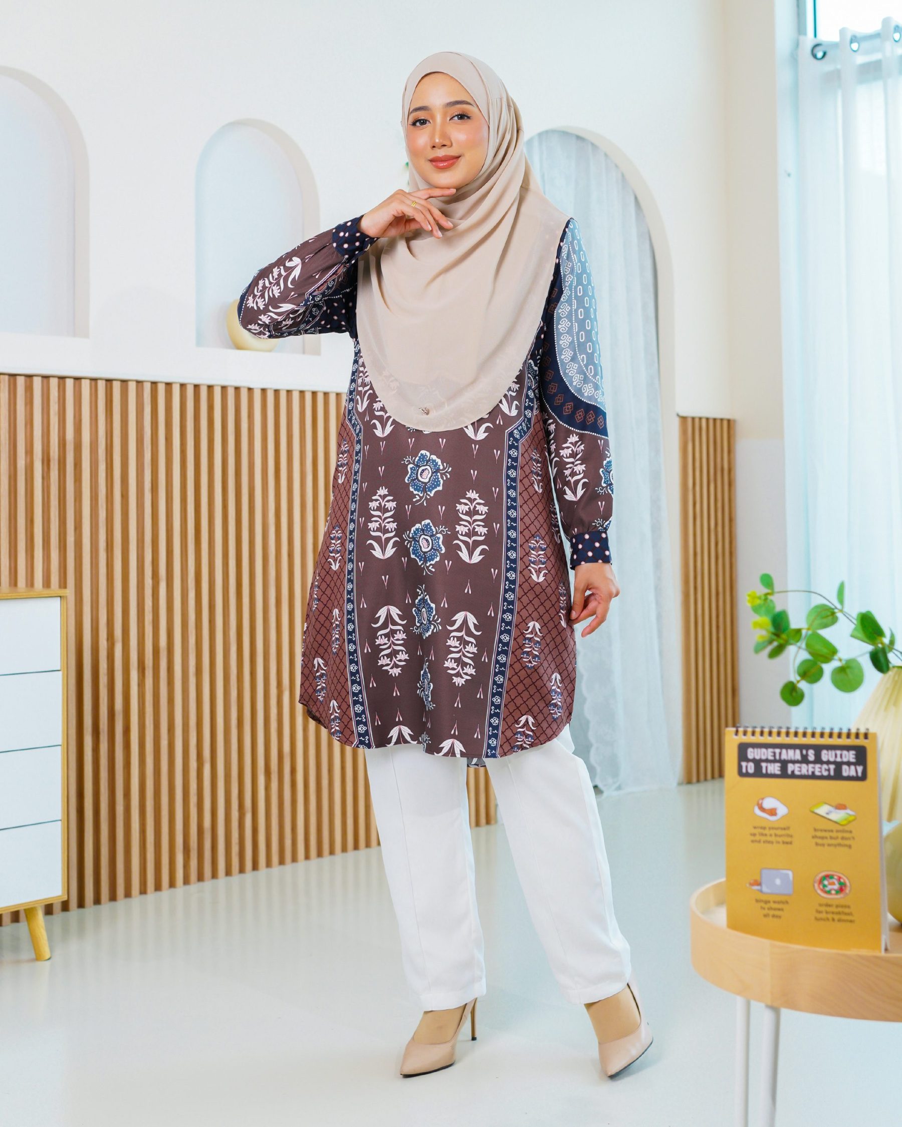 Blouse Iryani - Umber Brown