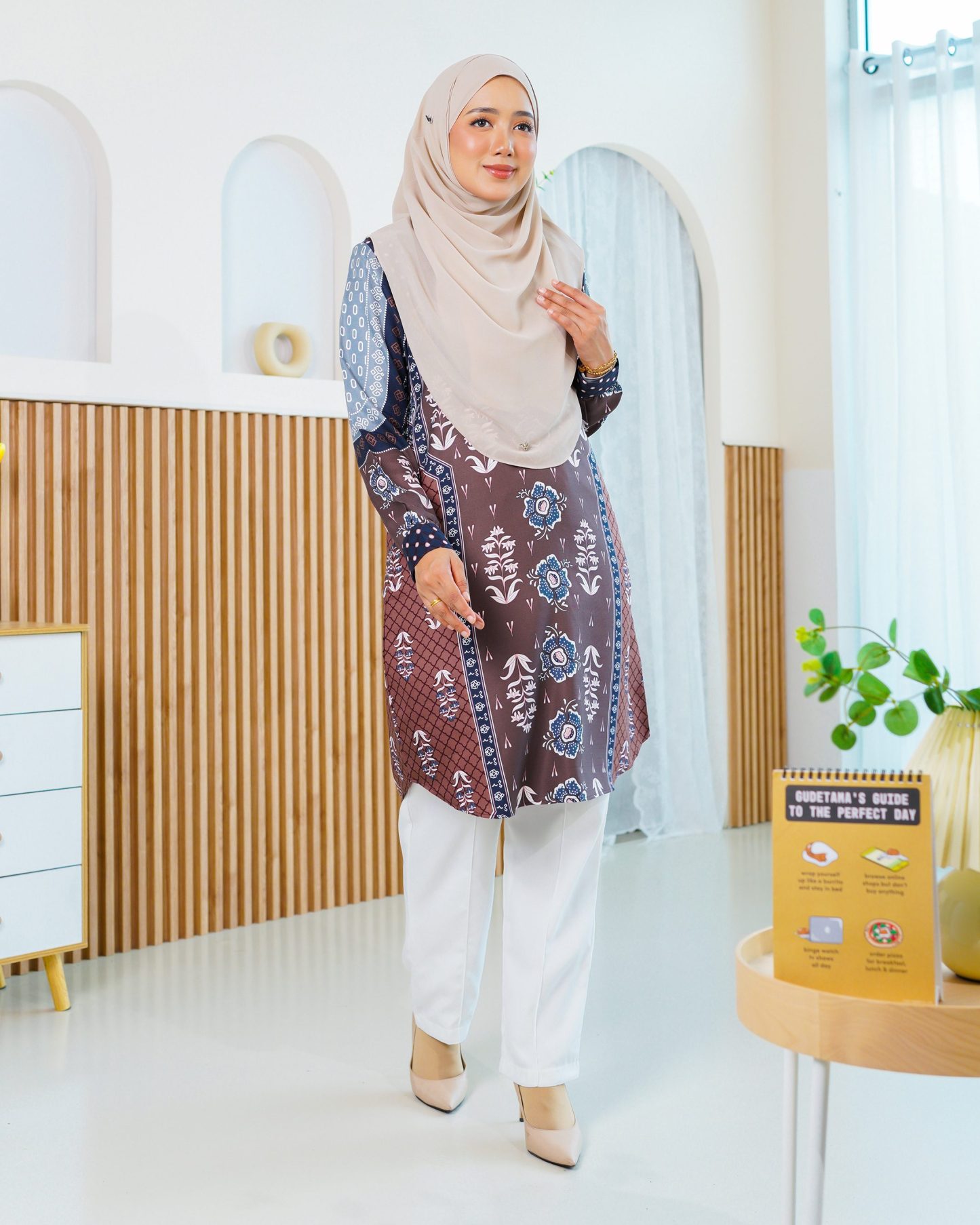 Blouse Iryani - Umber Brown