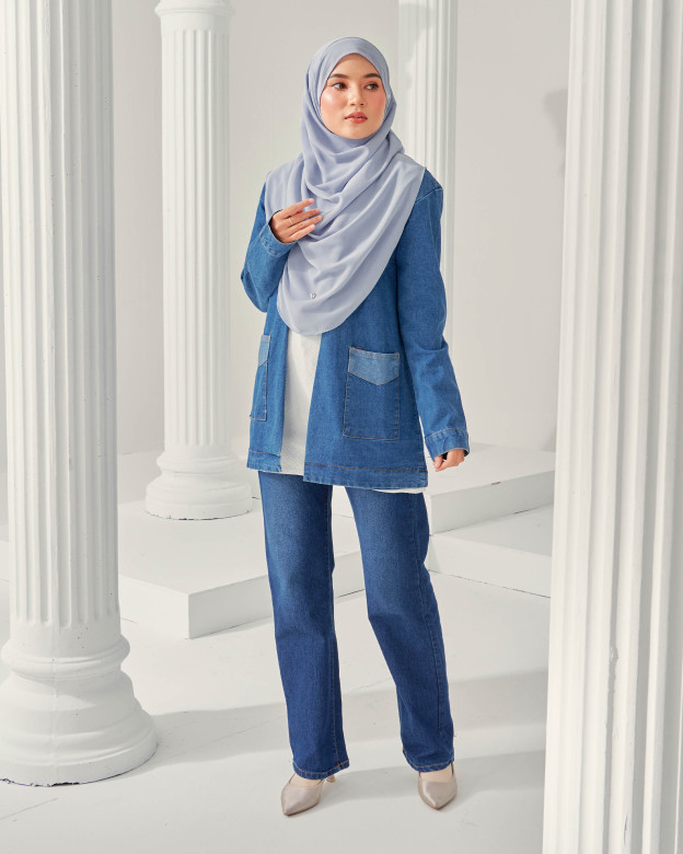 Cardigan Denim Nely 2.0 - Bio Bleach