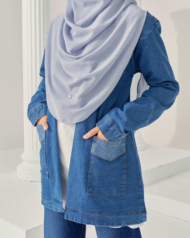 Cardigan Denim Nely 2.0 - Bio Bleach