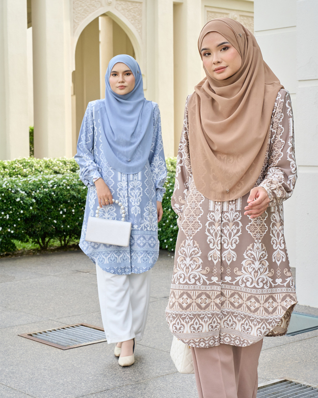 Blouse Nazuha – Enchanted Brown