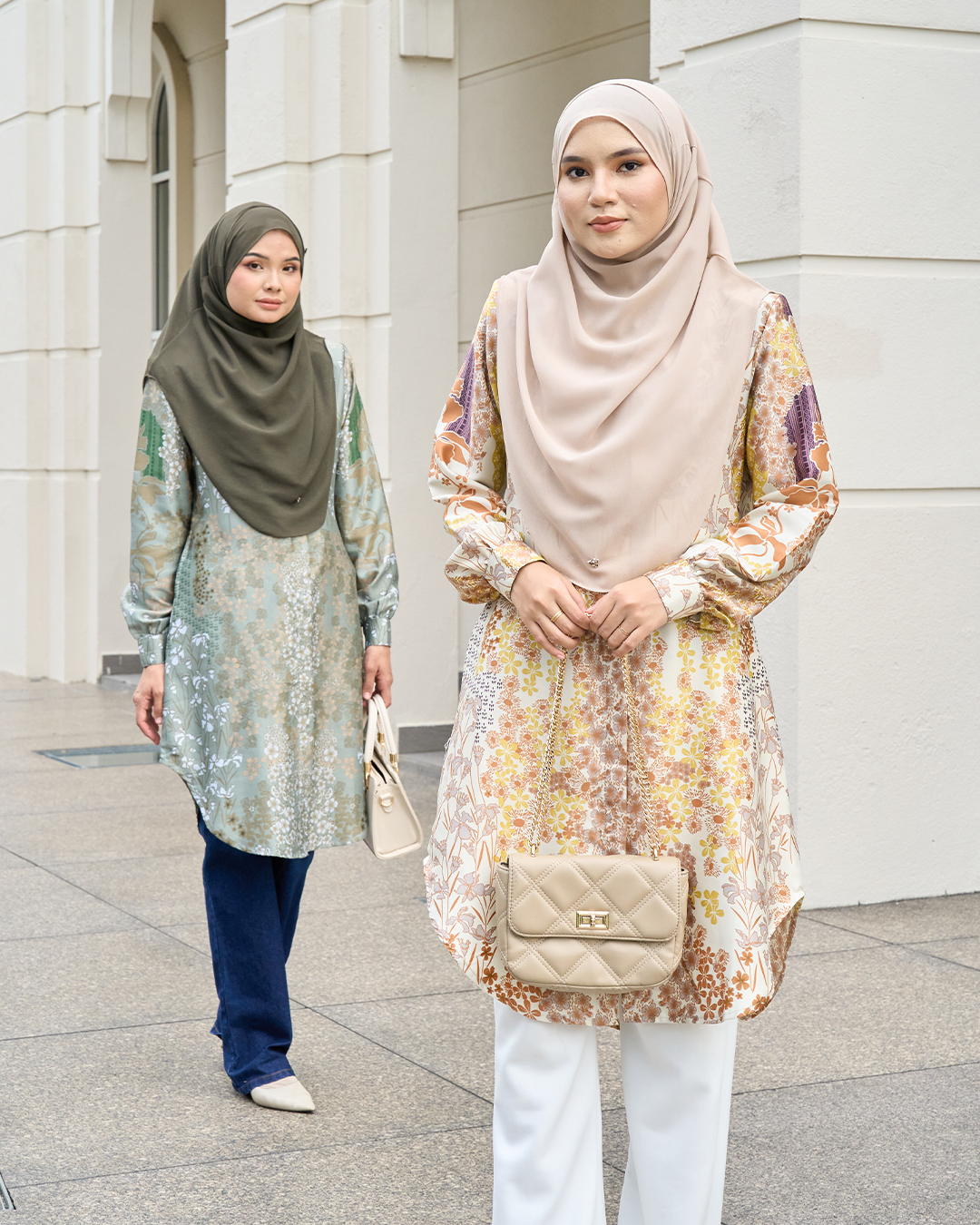 Blouse Nazuha – Mimosa Khaki