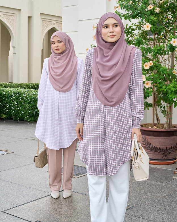 Blouse Nazuha – Dotty Blue
