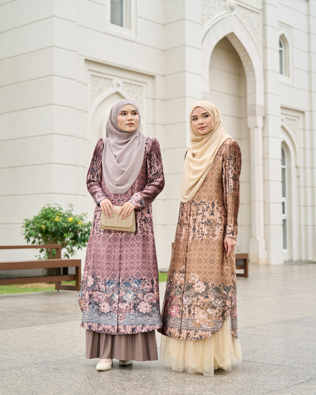 Medi Dress Pleated Lyra – Isadora Tan