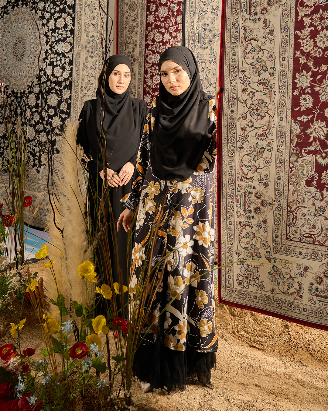 Tunic Printed Piccadilly - Rozzane Black