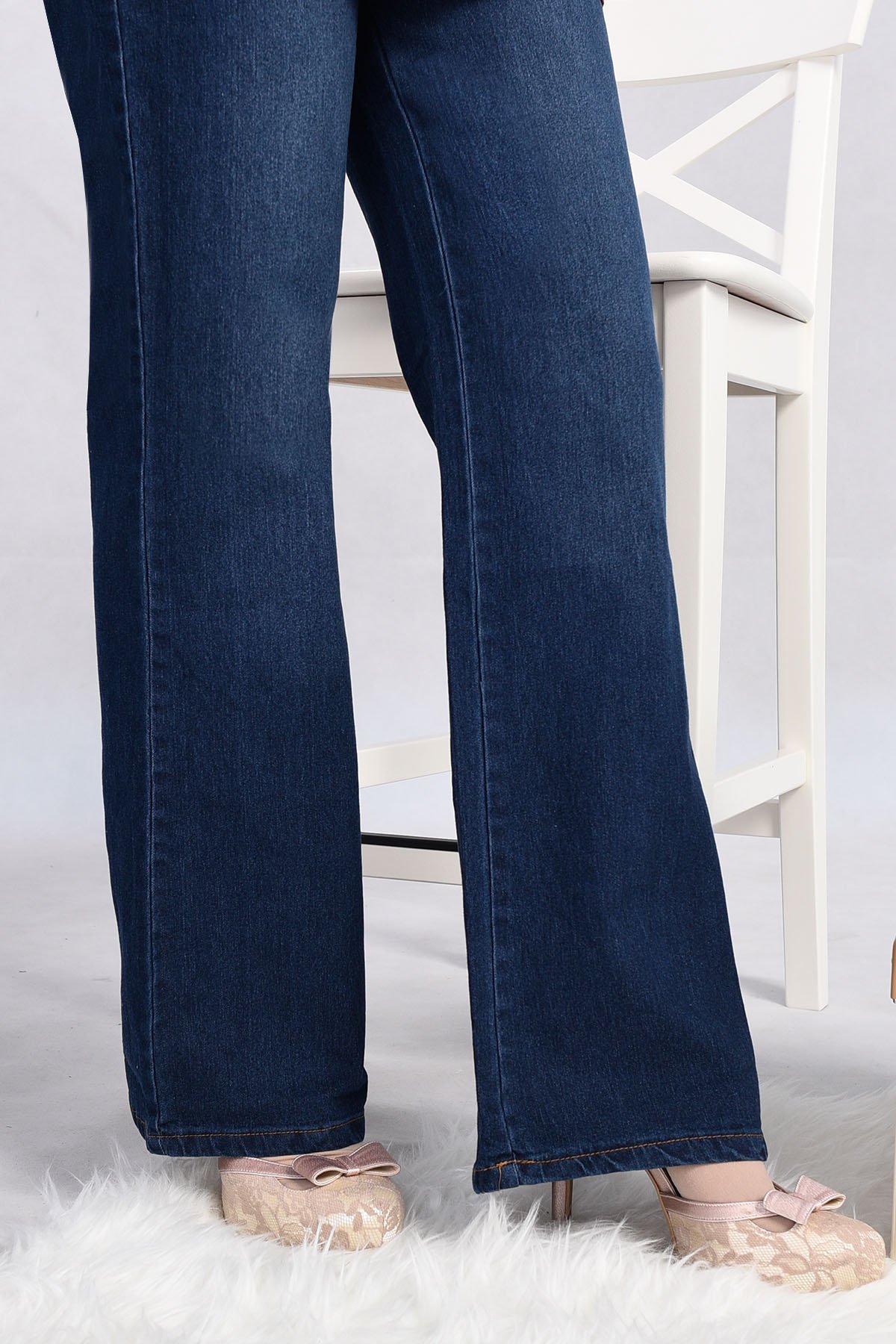 (AS-IS) Palazzo Jeans Denim Dalia - Flame Blue