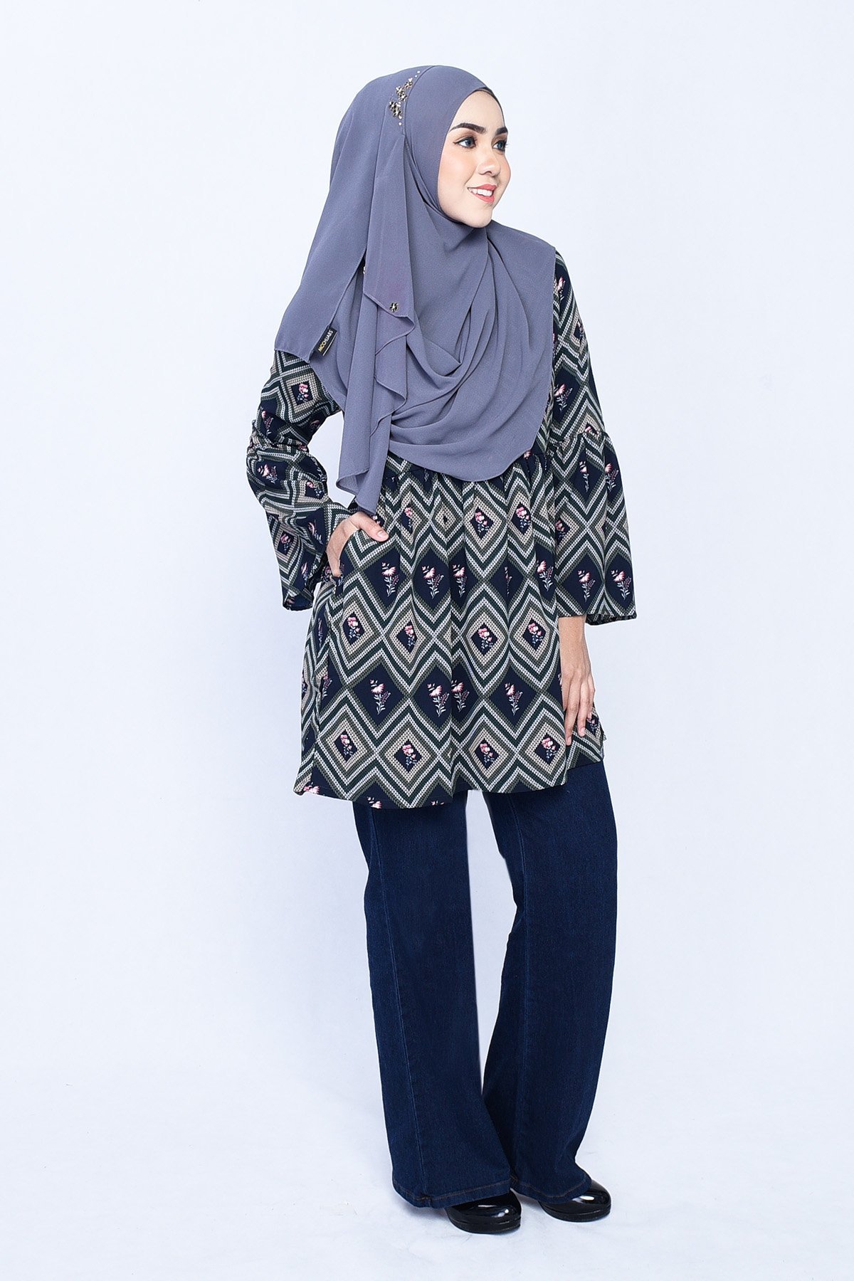 (AS-IS) Palazzo Jeans Denim Dalia - Inky Blue