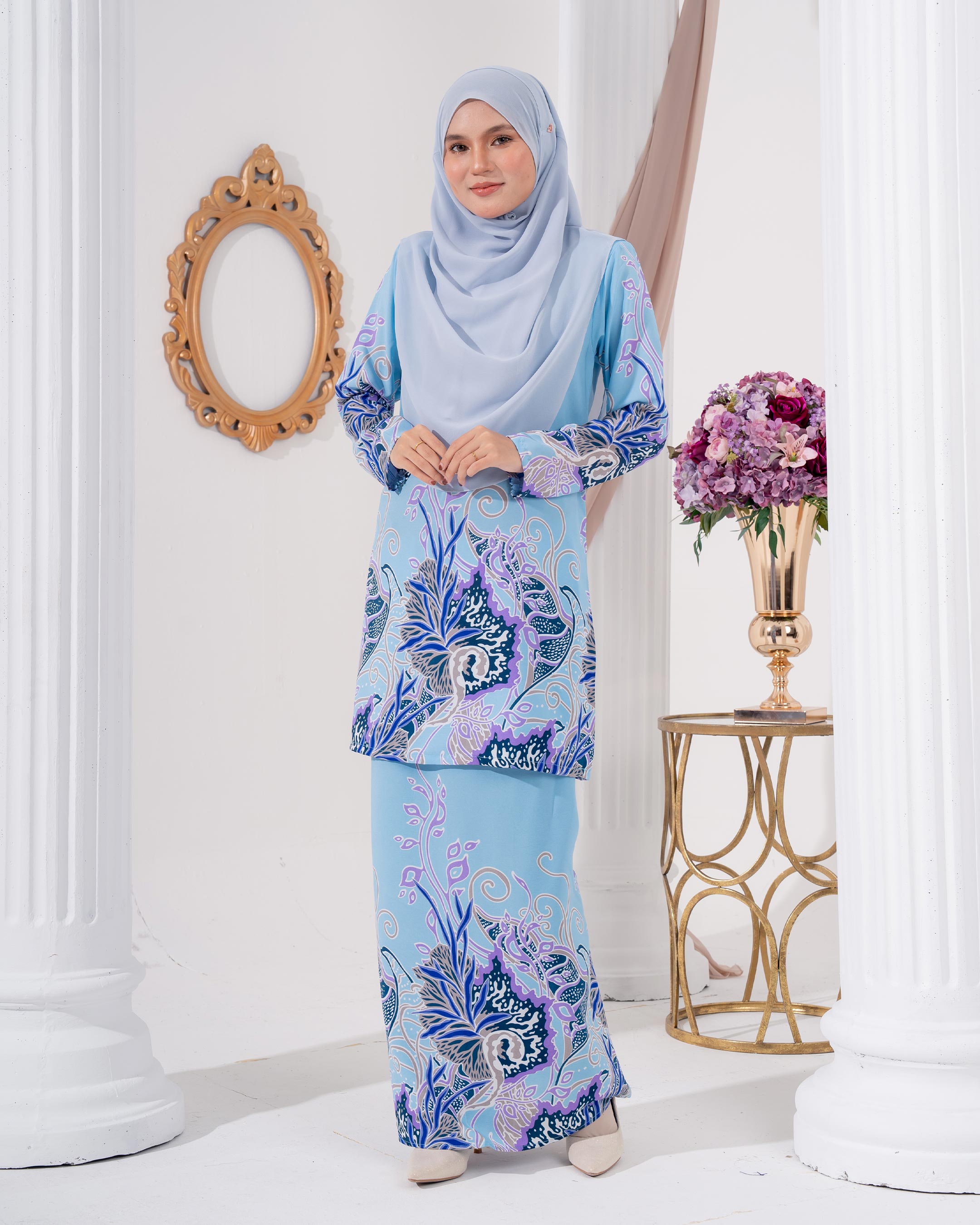 Baju Kurung Batik Moden Sultanah