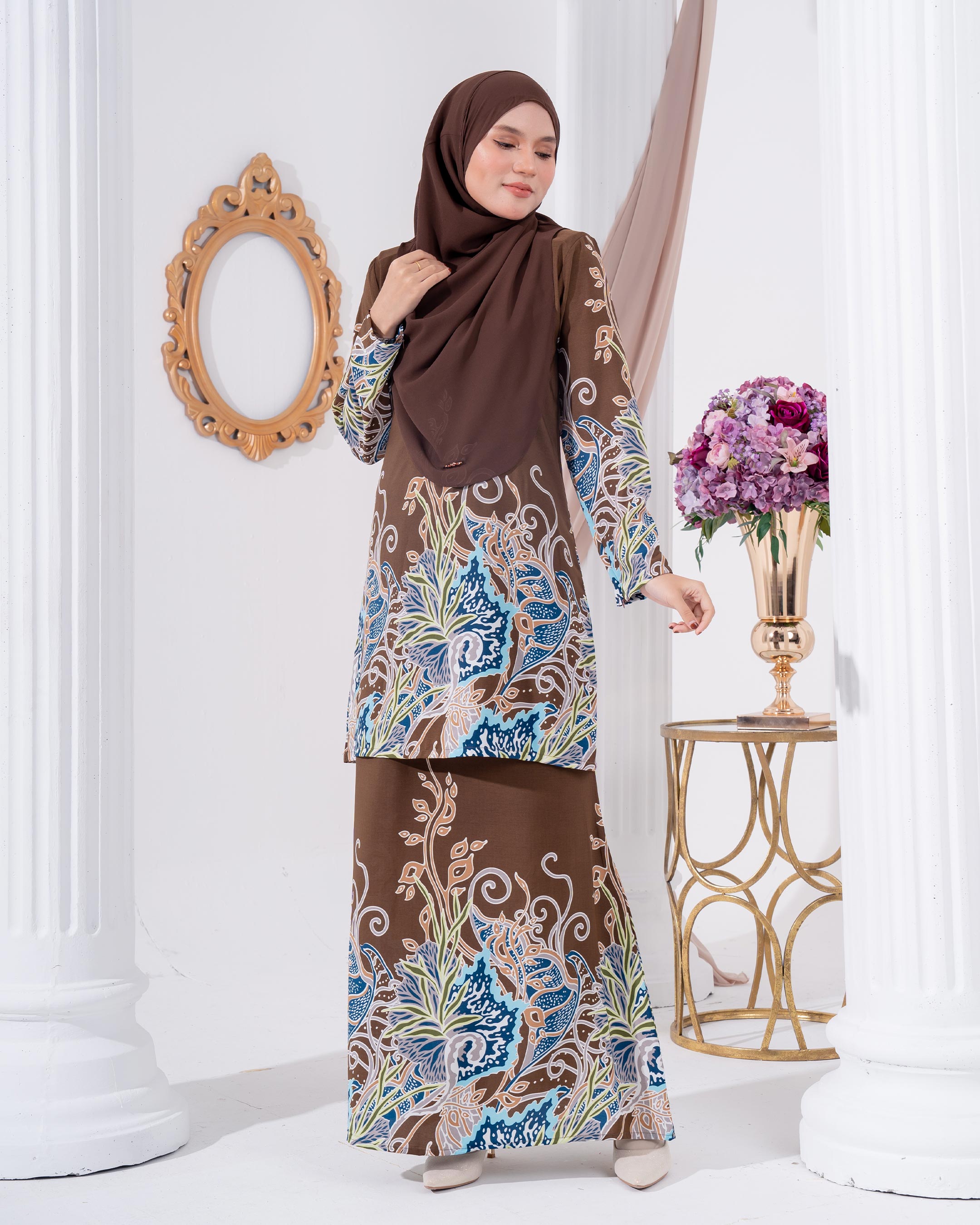 Baju Kurung Batik Moden Sultanah