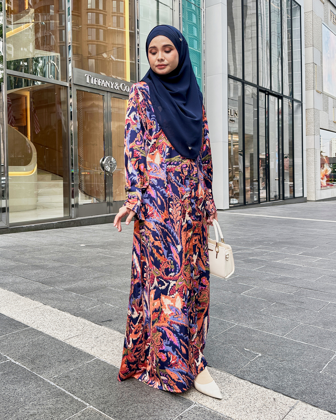 Dress Printed Alana - Kale Series