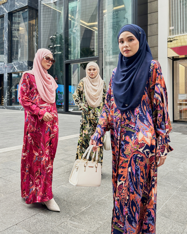 Dress Printed Alana - Kale Series