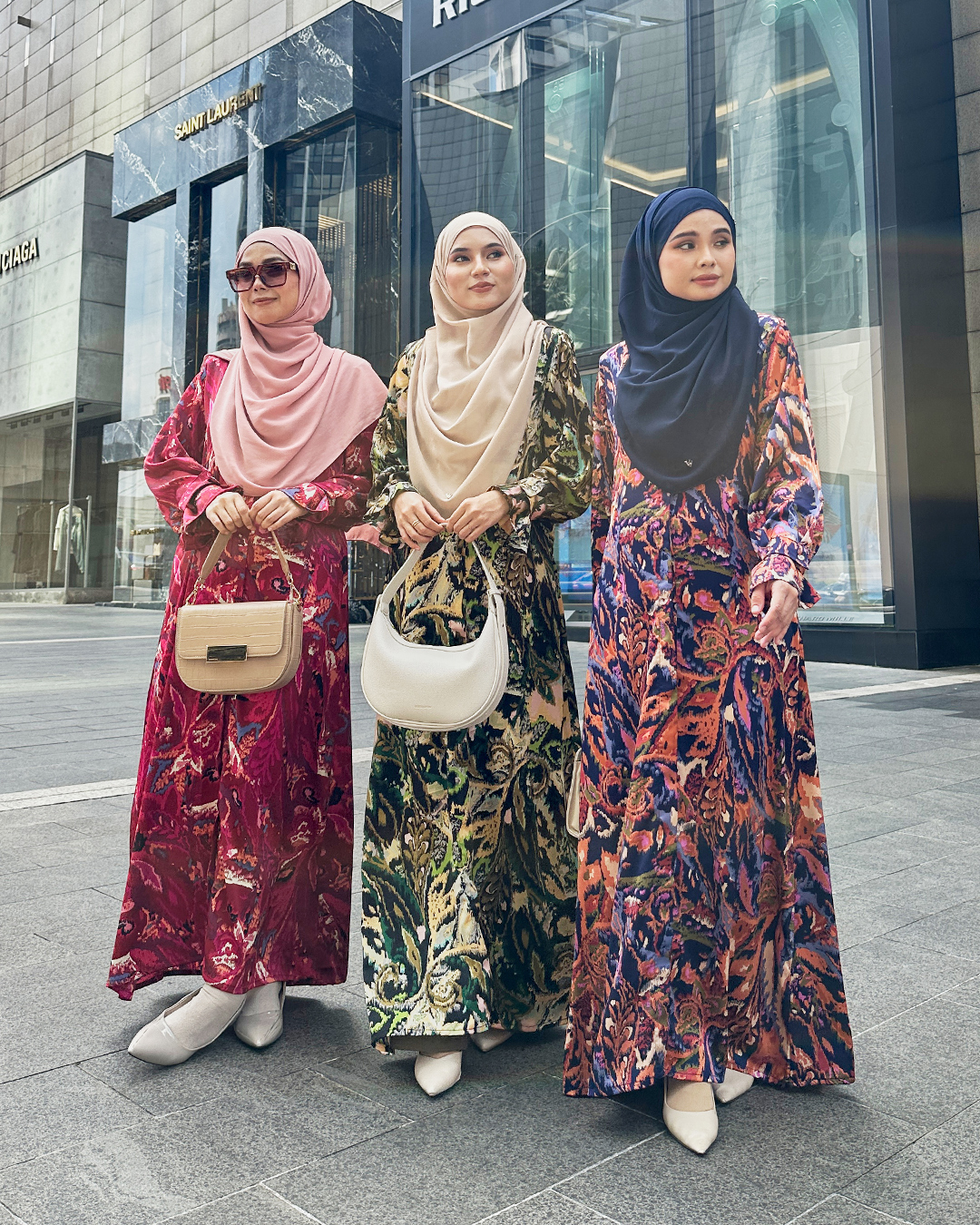 Dress Printed Alana - Kale Series