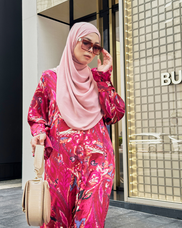 Dress Printed Alana - Kale Series