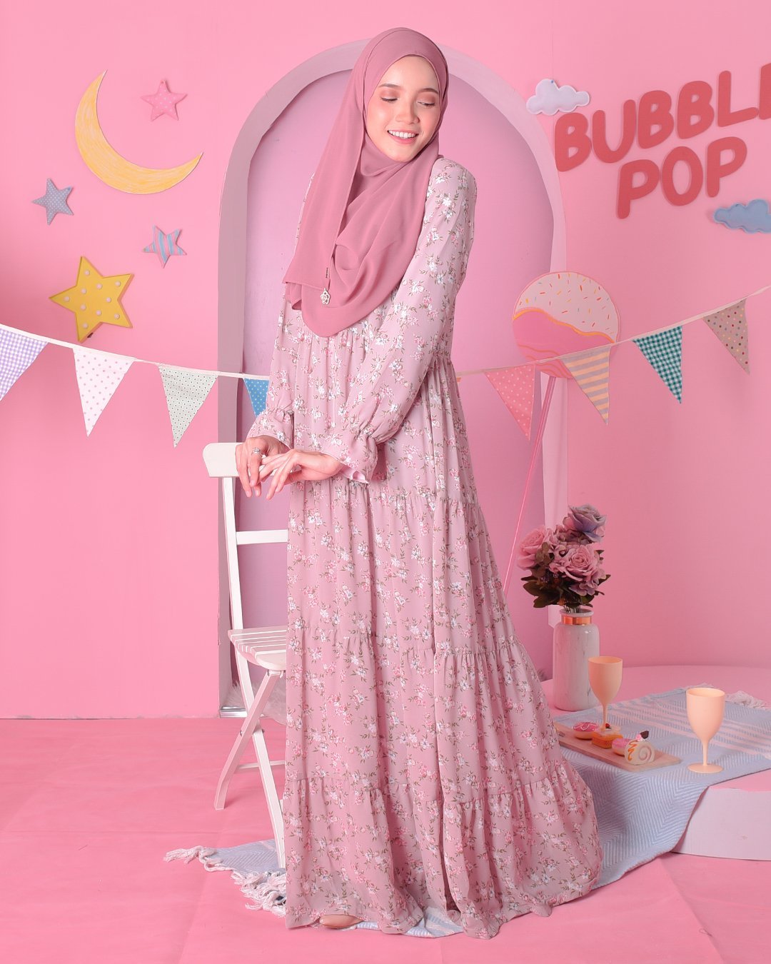 Dress Calla - Belle Pink