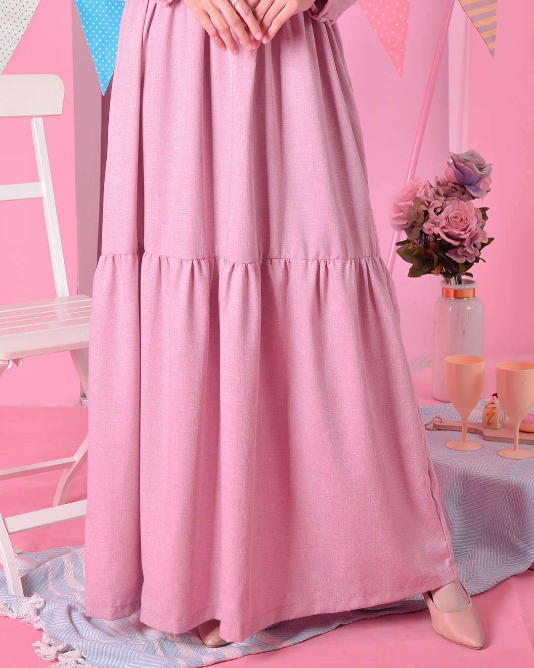 Dress Cassia - Berry Purple