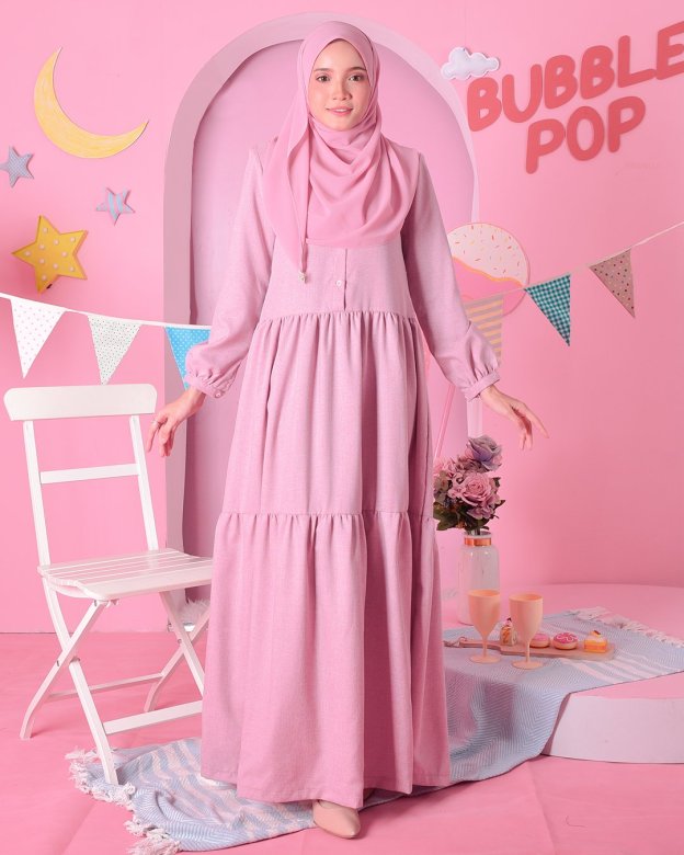 Dress Cassia - Berry Purple