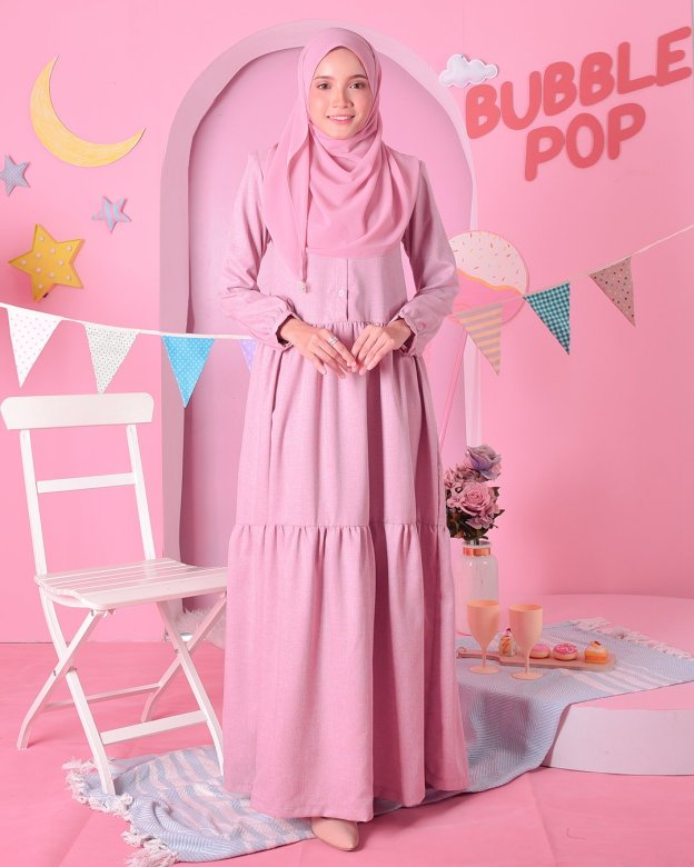 Dress Cassia - Berry Purple