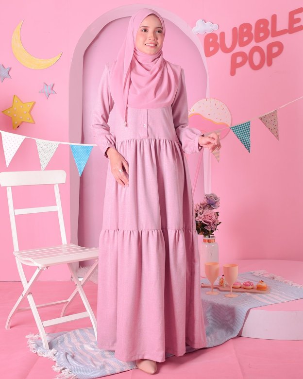 Dress Cassia - Berry Purple