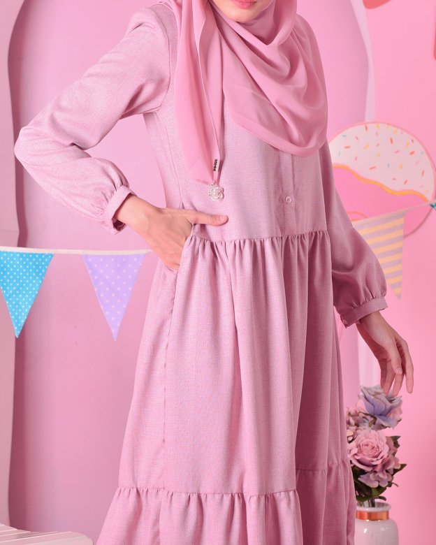 Dress Cassia - Berry Purple