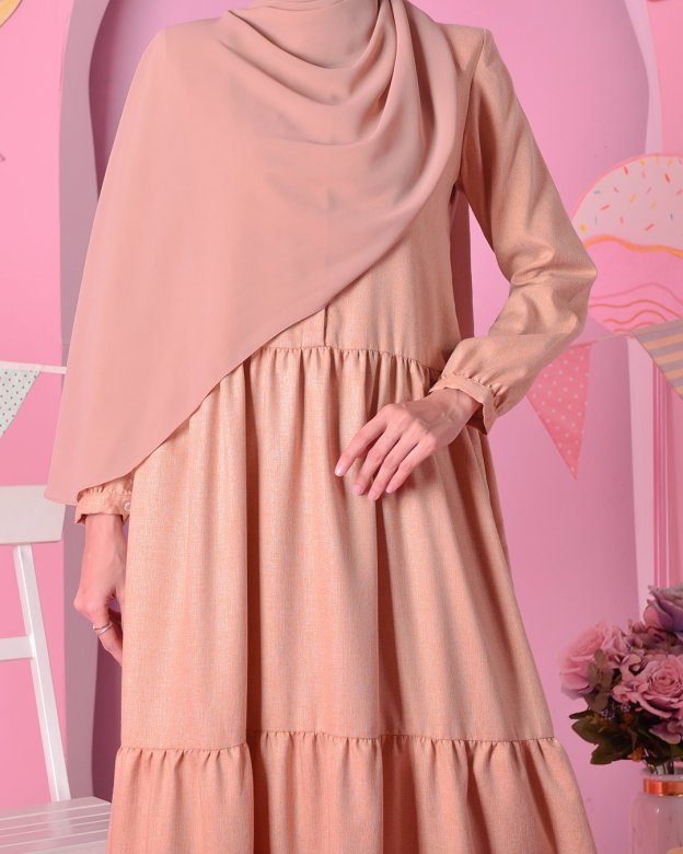 Dress Cassia - Thai Tea