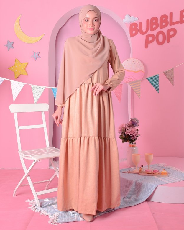 Dress Cassia - Thai Tea