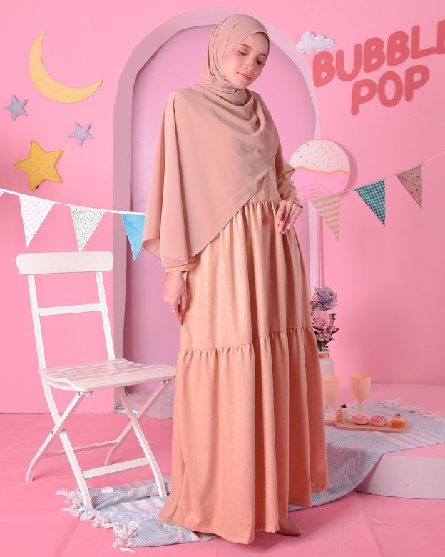 Dress Cassia - Thai Tea
