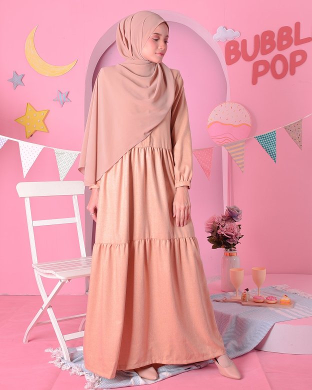 Dress Cassia - Thai Tea